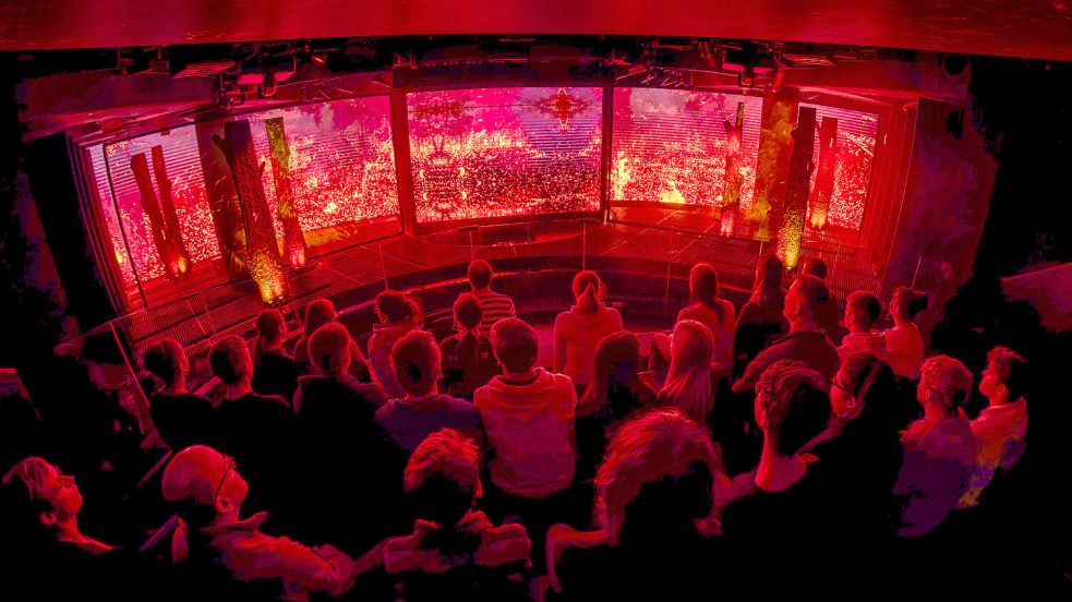 Die Dauerausstellung „Klimaextreme“ ist neu im Klimahaus Bremerhaven. Foto: Klmahaus