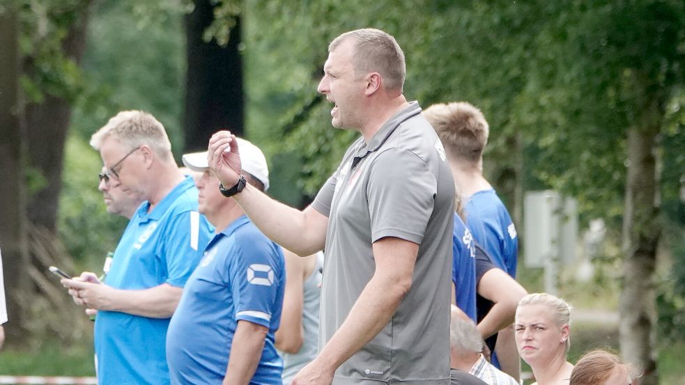 SpVg-Trainer Stefan Wilts hat mit den Auricher Frauen in Zukunft noch einiges vor.