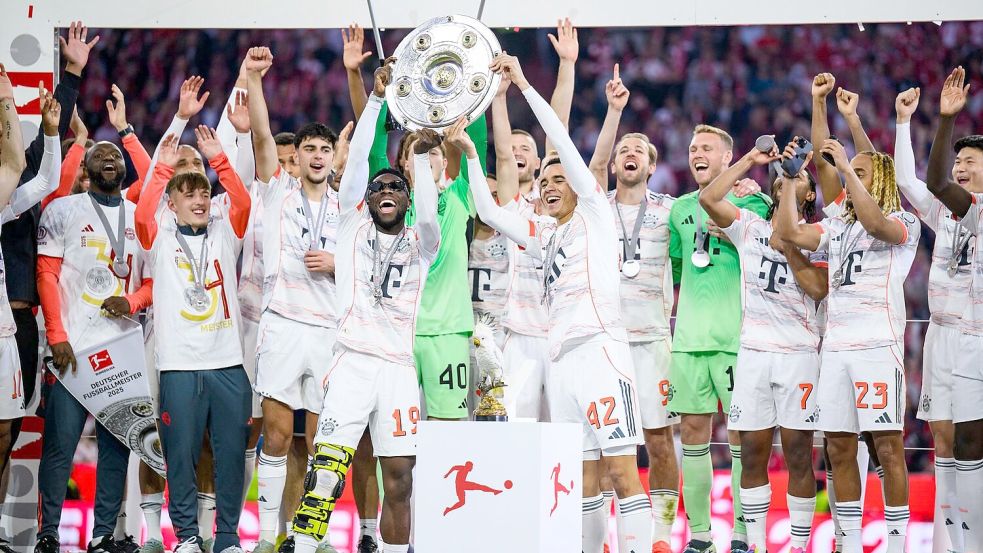 Die Münchner holten sich in der vergangenen Saison die Schale zurück. Foto: Tom Weller/dpa