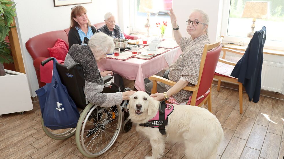 Bei Hilde Ubben fühlen sich die Tagesgäste wohl.