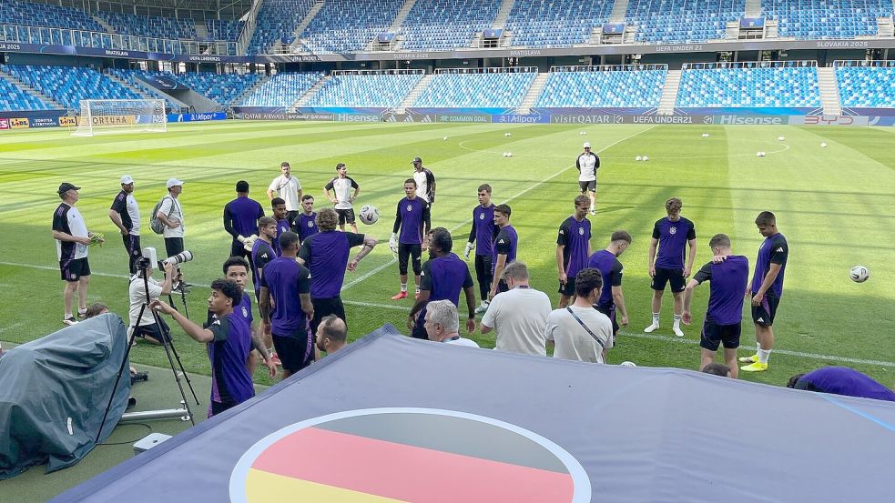 Gibt es den vierten deutschen EM-Titel für eine U21? Foto: Christian Kunz/dpa