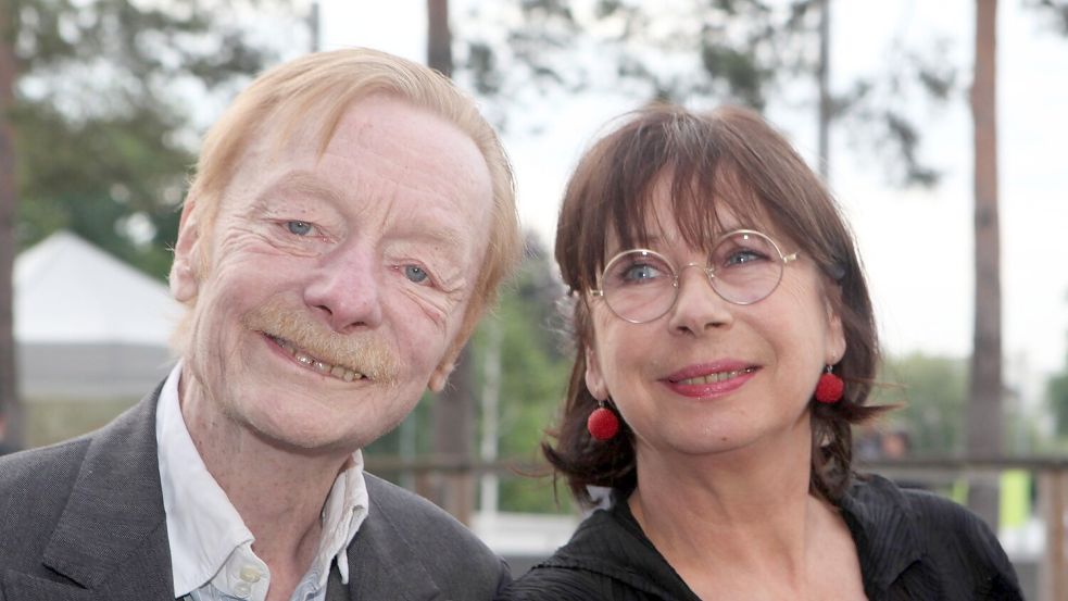 Otto Sander und Monika Hansen waren rund 40 Jahre ein Paar, bis Sander 2013 starb. (Archivbild) Foto: picture alliance / ZB