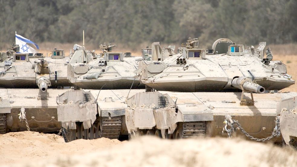 Noch geht Israels Militär weiter im Gazastreifen vor. (Archivbild) Foto: Ariel Schalit/AP/dpa
