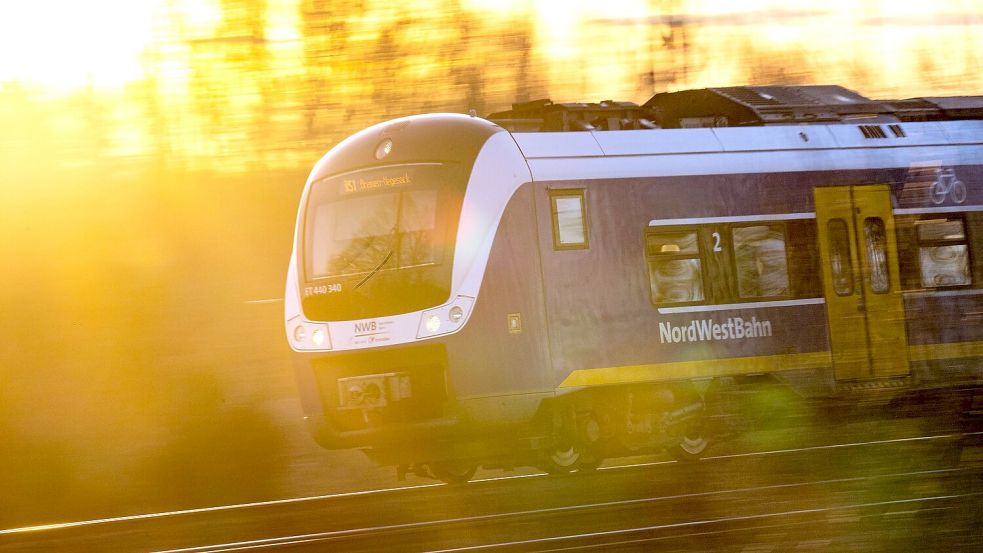 Einige Fahrgäste wählten laut der Bundespolizei den Notruf, nachdem der Zug infolge eines Defekts auf freier Strecke stoppen musste. (Symbolbild) Foto: Sina Schuldt/dpa