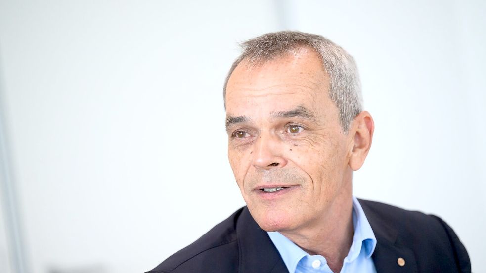 Expert-Vorstand Müller treibt die Neuausrichtung und Digitalisierung des Unternehmens voran. Foto: Julian Stratenschulte/dpa