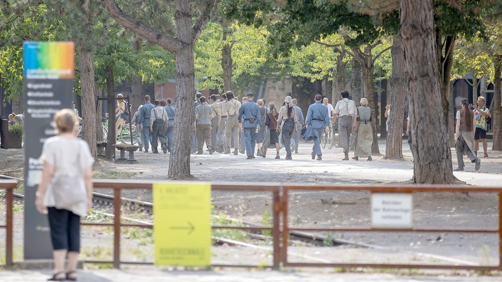Für eine weitere „Tribute von Panem“-Verfilmung werden jetzt erneut zahlreiche Komparsen gesucht (Archivbild). Foto: Christoph Reichwein/dpa