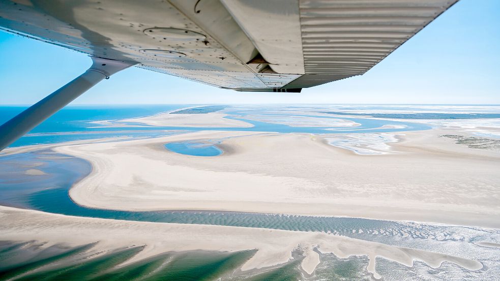 Mit dem Flugzeug von Norddeich nach Juist – das soll jetzt wieder möglich sein. Foto: DPA