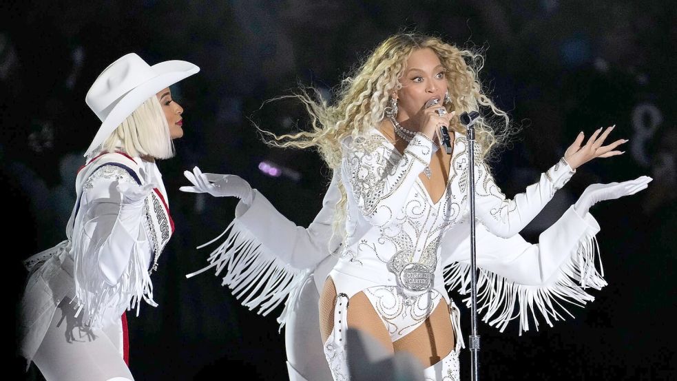 Beyoncé ist zurzeit mit ihrem Erfolgsalbum „Cowboy Carter“ auf Tour. (Archivbild) Foto: David J. Phillip/AP/dpa