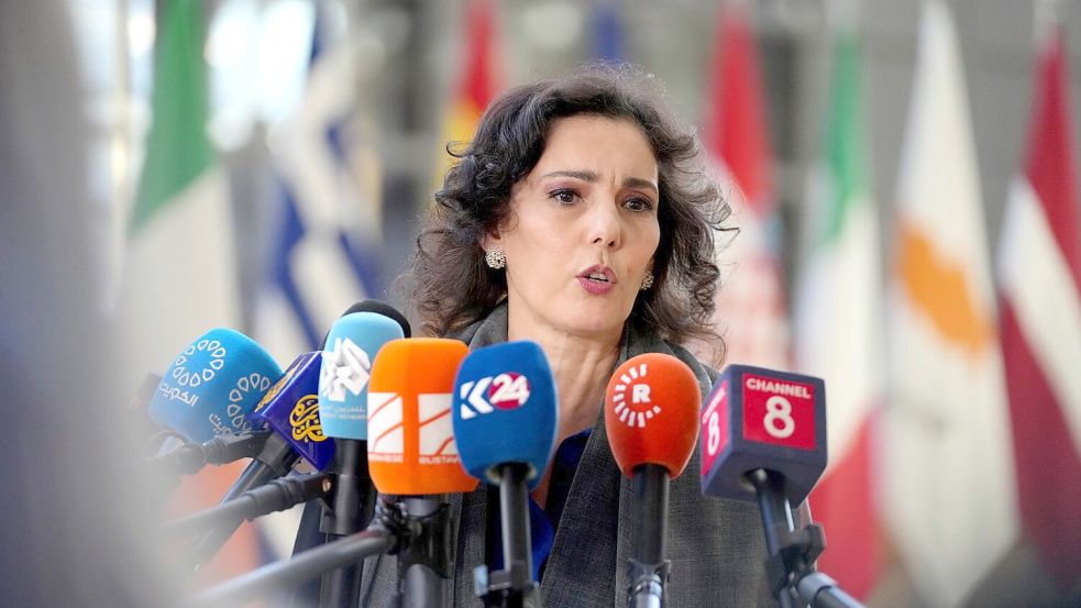 Die zuständige EU-Kommissarin hält es für gut, Israel Reaktionsmöglichkeiten der EU aufzuzeigen. (Archivbild) Foto: Virginia Mayo/AP/dpa
