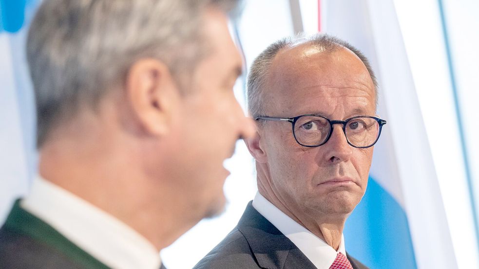 Zu der Richterwahl äußerte sich der Kanzler bei einem Besuch auf der Zugspitze. Foto: Peter Kneffel/dpa