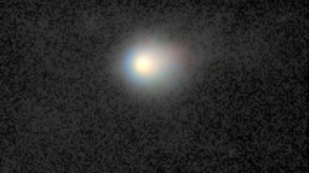 Anders als seine Vorgänger: 3I/Atlas ist wohl der bisher größte gesichtete Gast aus den Tiefen des Weltalls in unserem Sonnensystem. Foto: International Gemini Observatory/NOIRLab/NSF/AURA/K. Meech (IfA/U. Hawaii)/dpa