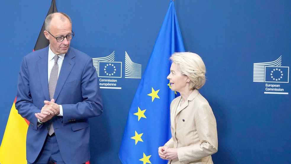 Die Bundesregierung wird den Haushaltsvorschlag der Kommission „nicht akzeptieren können“, teilte der Regierungssprecher mit. Foto: Virginia Mayo/AP/dpa