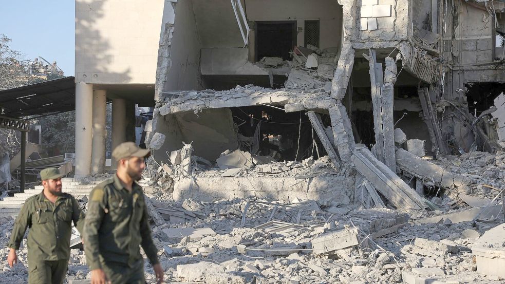 Nach eigenen Angaben will Israel mit den Angriffen auf Truppen der syrischen Regierung die Drusen schützen. Foto: Ghaith Alsayed/AP/dpa