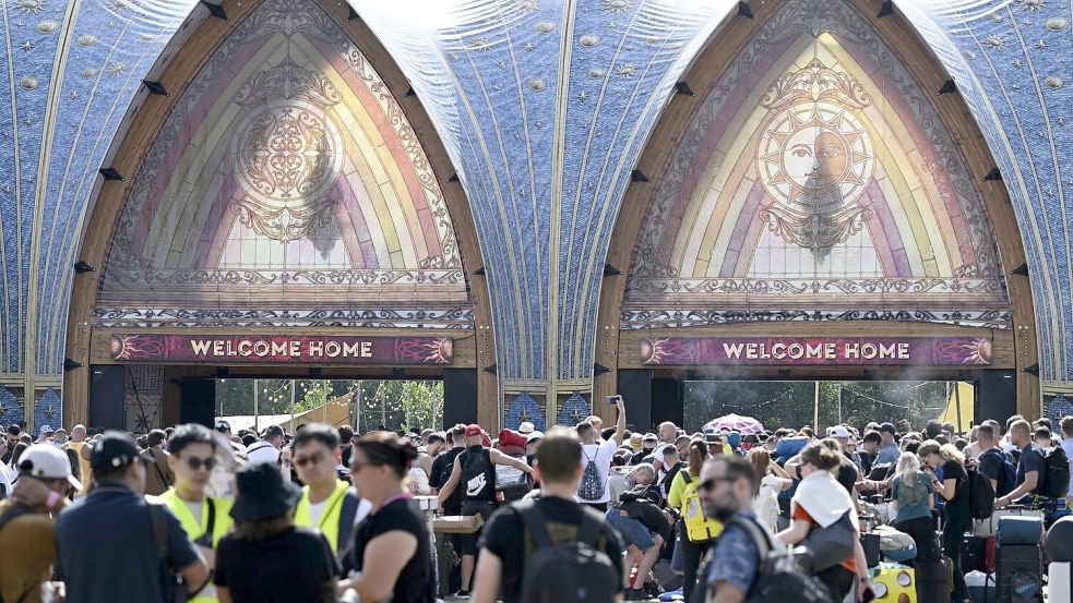 Das Tomorrowland erwartet wie in den vergangenen Jahren mehrere Hunderttausend Besucher. Foto: Tom Goyvaerts/Belga/dpa