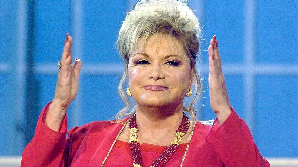 Die US-Amerikanerin Connie Francis sang auch deutsche Schlagerhits. Foto: dpa/ZB/ Peter Förster