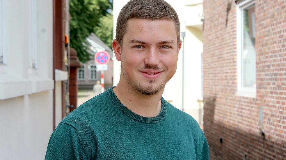 Der 20-jährige Christian Saathoff will Grenzen verschieben. Er wagt ein Lauf-Abenteuer von Bremerhaven nach München und will Geld für einen guten Zweck einsammeln. Foto: Wolf-Rüdiger Saathoff