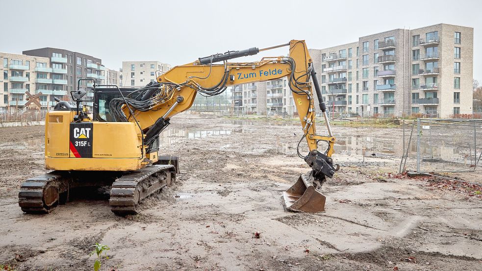 Die Bagger in Deutschland sollen wieder rollen. Die Bundesregierung will den „Bauturbo“ zünden. Foto: DPA/Georg Wendt