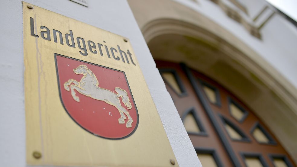 Vor dem Landgericht Aurich ging es um Betrug. Foto: Klaus Ortgies/Archiv