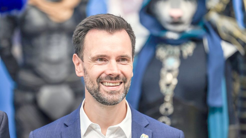 Hat gut lachen: Verbandschef Felix Falk freut sich über den neuen Förderkurs. Foto: Oliver Berg/dpa