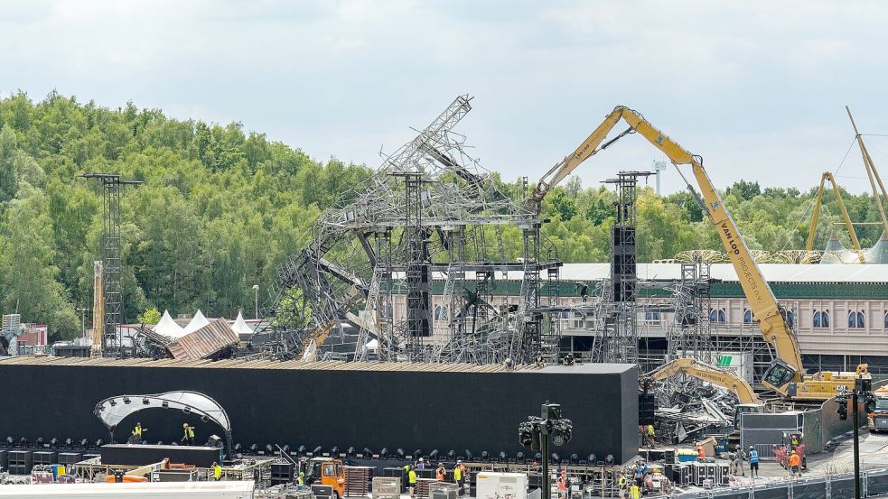 Das Tomorrowland erwartet wie in den vergangenen Jahren mehrere Hunderttausend Besucher. Foto: Marius Burgelman/Belga/dpa