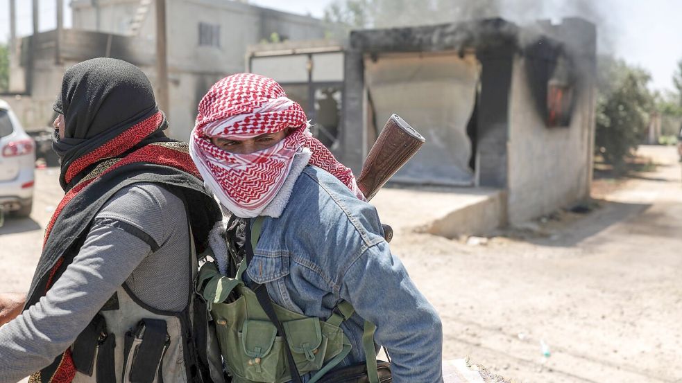 Die neue Gewalt im Süden Syriens war vor knapp einer Woche ausgebrochen. Foto: Ghaith Alsayed/AP/dpa