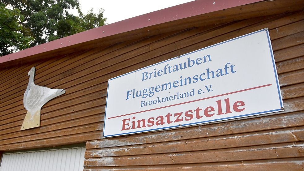 Die Brieftauben-Fluggemeinschaft Brookmerland hat ihren Sitz auf dem Sportplatz in Upgant-Schott. Foto: Thomas Dirks