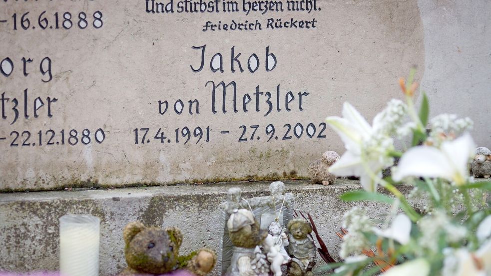 Der elfjährige Jakob von Metzler wurde 2002 entführt und getötet. (Archivbild) Foto: picture alliance / Frank Rumpenhorst/dpa