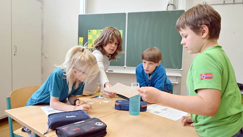 Auch im Landkreis Aurich sind immer mehr Kinder auf die Hilfe eines Schulbegleiters angewiesen. Foto: DPA