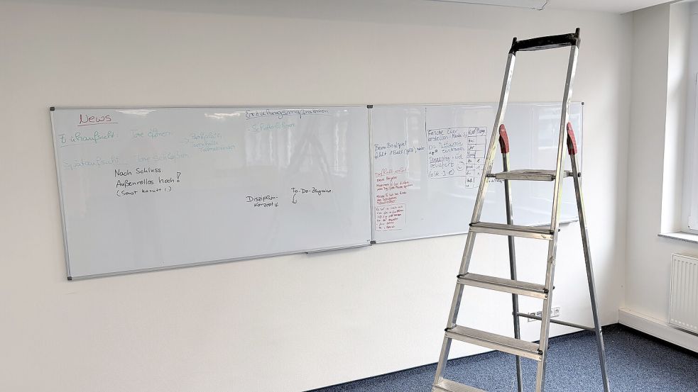 Das alte Lehrerzimmer der Haupt- und Realschule wird das neue der FCSO. Foto: Aiko Recke