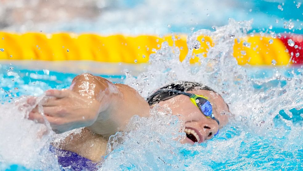 Isabel Gose ist ins WM-Finale geschwommen. Foto: Vincent Thian/AP/dpa
