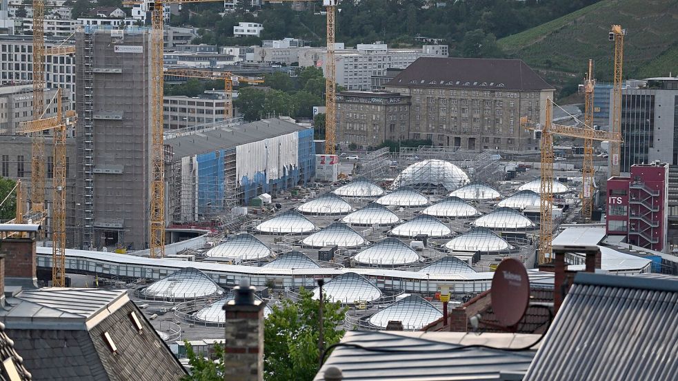 Der neue Tiefbahnhof in der Stuttgarter Innenstadt soll vermutlich Ende 2026 teilweise in Betrieb gehen. (Archivbild) Foto: Bernd Weißbrod/dpa
