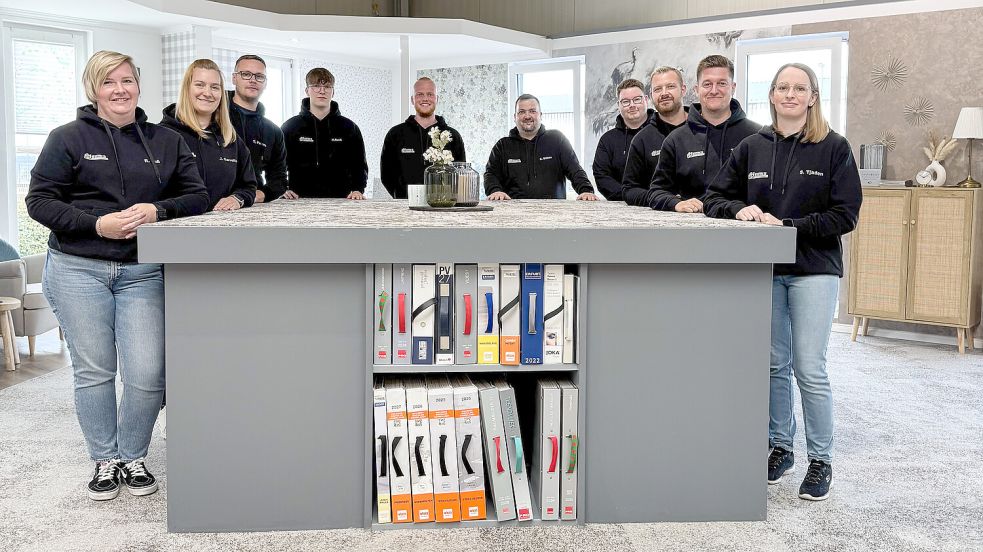 Das Team von Maler Heinks lädt ein zum Tag der offenen Tür am 16. und 17. August. Fotos: Privat