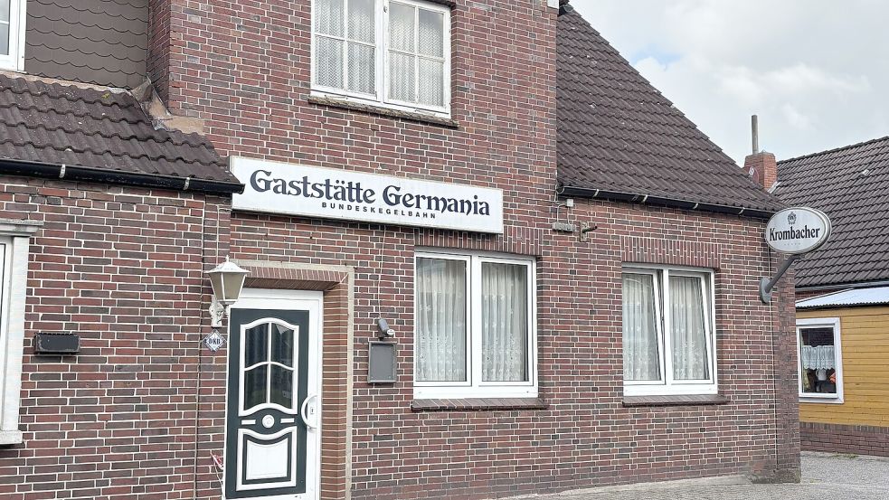 Wird bald endgültig schließen: die Gaststätte Germania in Simonswolde. Foto: Imke Cirksena