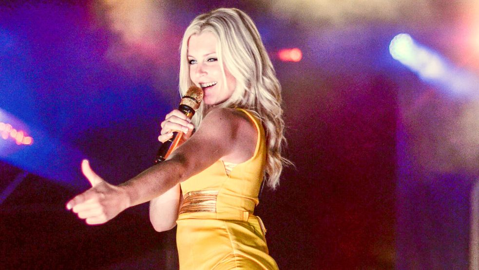Das Helene-Fischer-Double Victoria steht am Sonnabend auf der ON-Bühne auf dem nördlichen Marktplatz. Foto: privat