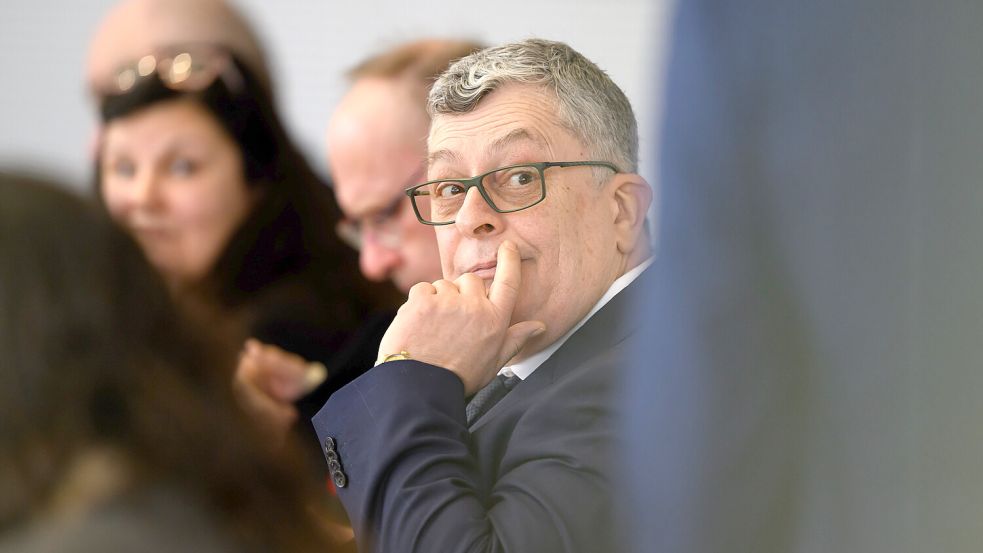 AfD-Bundesschatzmeister Carsten Hütter Foto: dpa/Robert Michael