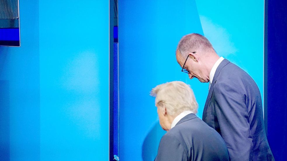 Merz will erst mit Trump und dessen Vize JD Vance sprechen. (Archivbild) Foto: Kay Nietfeld/dpa