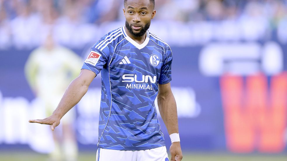Stürmer Moussa Sylla wechselte im vergangenen Jahr aus Frankreich nach Gelsenkirchen. Foto: IMAGO/Laci Perenyi