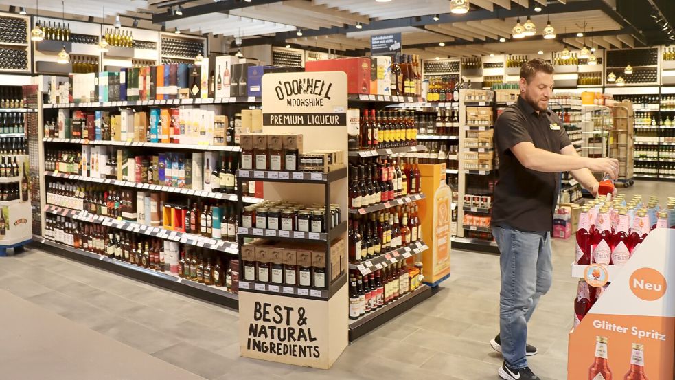 Feine Spirituosen in jeder nur denbaren Art bekommt man ebenfalls im EDEKA Center Bruns.