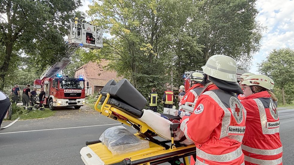 Personen befanden sich nicht im Gebäude. Foto: Nicole Böning