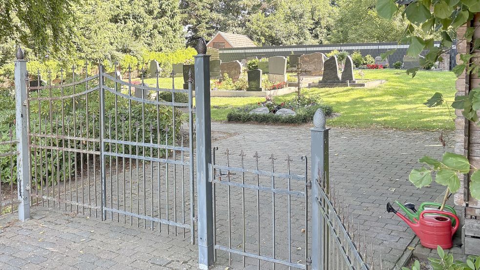Idyllisch liegt der Friedhof in Forlitz. Doch einige Maßnahmen sollen für noch mehr Artenvielfalt sorgen. Foto: Aiko Recke