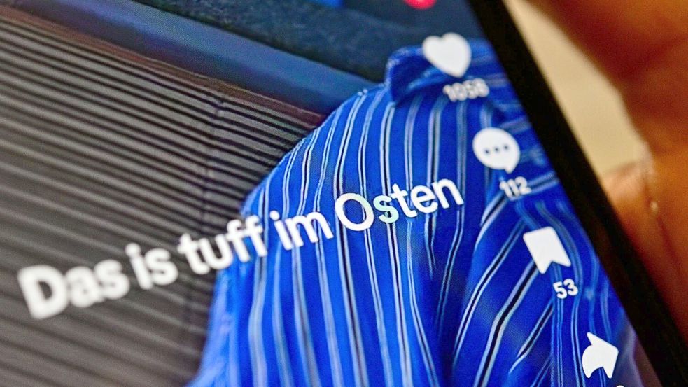 Der Tiktok-Trend „tuff im Osten“ beschreibt ostdeutsche Verhältnisse oft auf stereotype Weise. Foto: Sebastian Gollnow/dpa