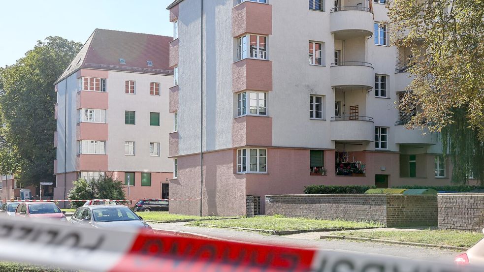 In Leipzig wurde eine Frau getötet und ein Kind schwer verletzt. Foto: Jan Woitas/dpa