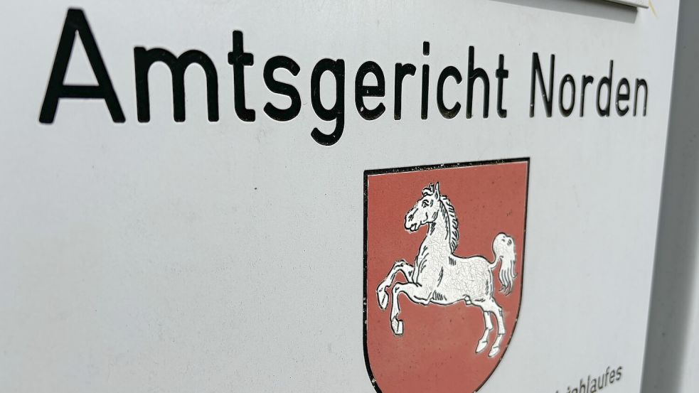 Vor dem Amtsgericht Norden mussten sich der Betreiber eines Brookmerlander Pflegedienstes und seine Mitarbeiterin verantworten. Foto: Thomas Dirks