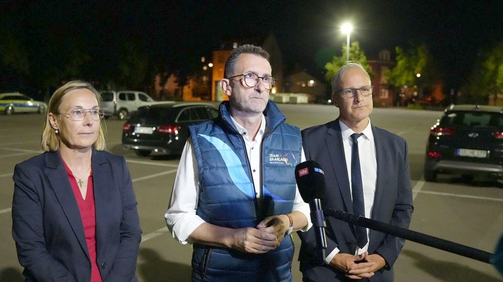 Saarland-Innenminister Reinhold Jost sprach von einem der „schwärzesten Tage für das Saarland und für die saarländische Polizei“. Foto: Patrick von Frankenberg/dpa