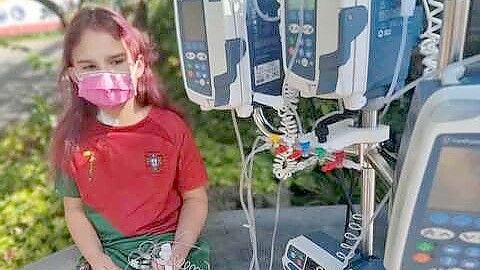 Der achtjährigen Zoey stehen noch mehrere Bestrahlungen und Operationen bevor. Foto: privat