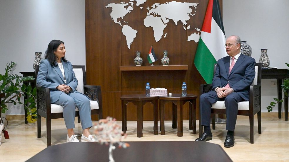 Am Dienstag traf Entwicklungsministerin Reem Alabali Radovan (SPD) den Ministerpräsidenten der palästinensischen Autonomiebehörde in Ramallah. (Archivfoto) Foto: Katharina Kausche/dpa