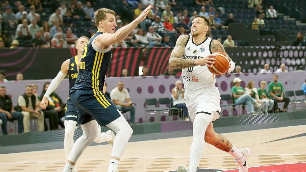 Wirkt wieder fitter: Daniel Theis. Foto: Matthias Stickel/dpa