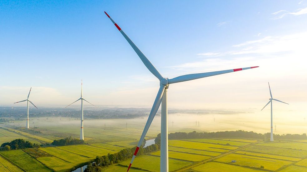 Industrieverband WindEurope: Insgesamt weniger Neuinstallationen von Windkraftanlagen in Europa als erwartet. (Archivbild) Foto: Sina Schuldt/dpa