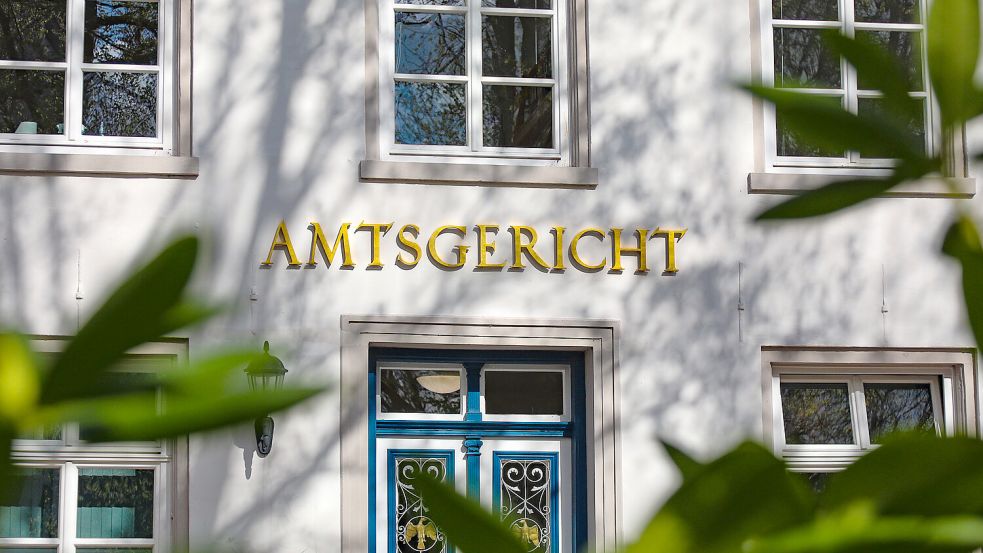 Die Verhandlung lief vor dem Auricher Amtsgericht. Foto: Romuald Banik