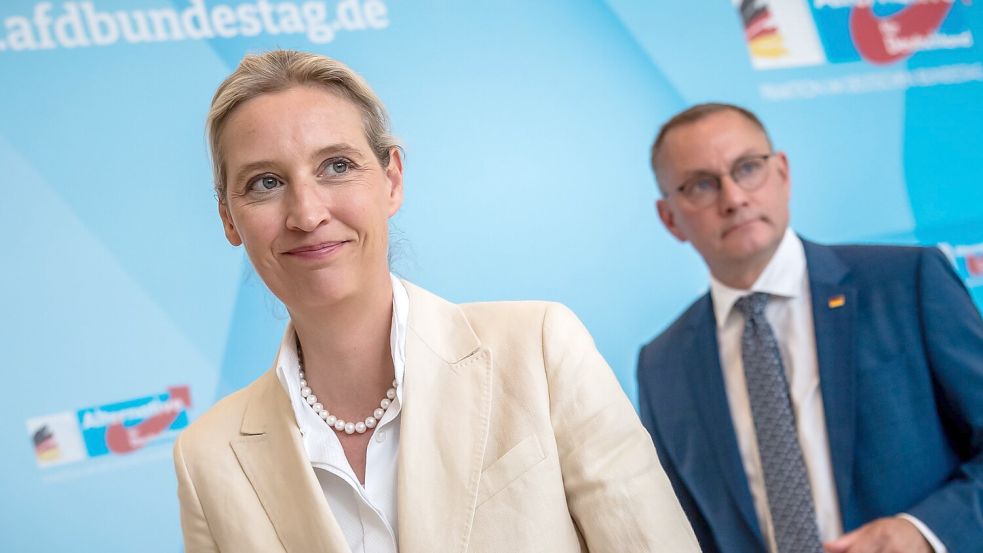 „An der AfD wird man nicht mehr vorbeiregieren können“, meint Alice Weidel. (Archivfoto) Foto: Michael Kappeler/dpa
